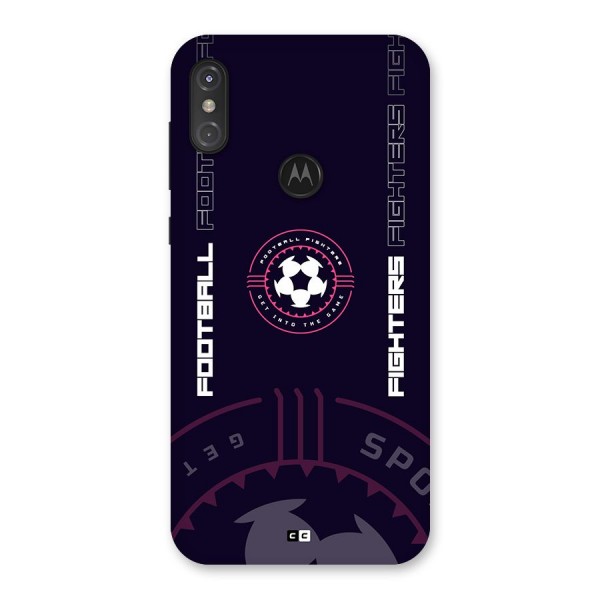 Football Fighters Back Case for Motorola One Power