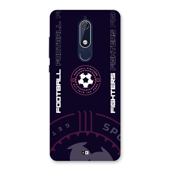 Football Fighters Back Case for Nokia 5.1