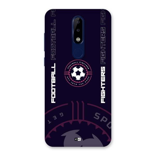 Football Fighters Back Case for Nokia 5.1 Plus