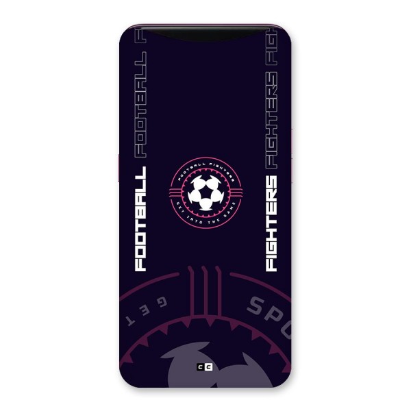 Football Fighters Back Case for Oppo Find X