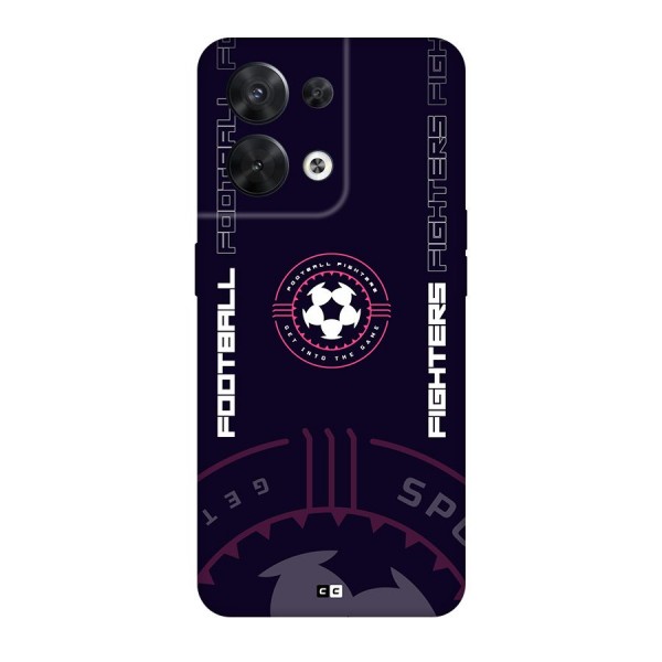 Football Fighters Back Case for Oppo Reno8 5G