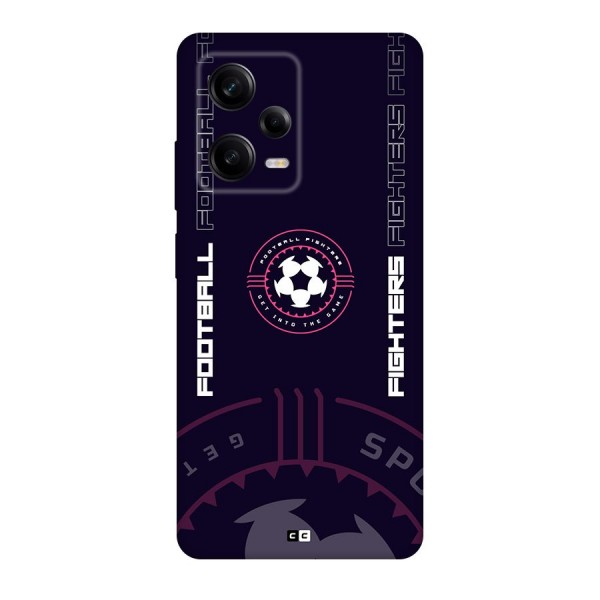 Football Fighters Back Case for Redmi Note 12 Pro