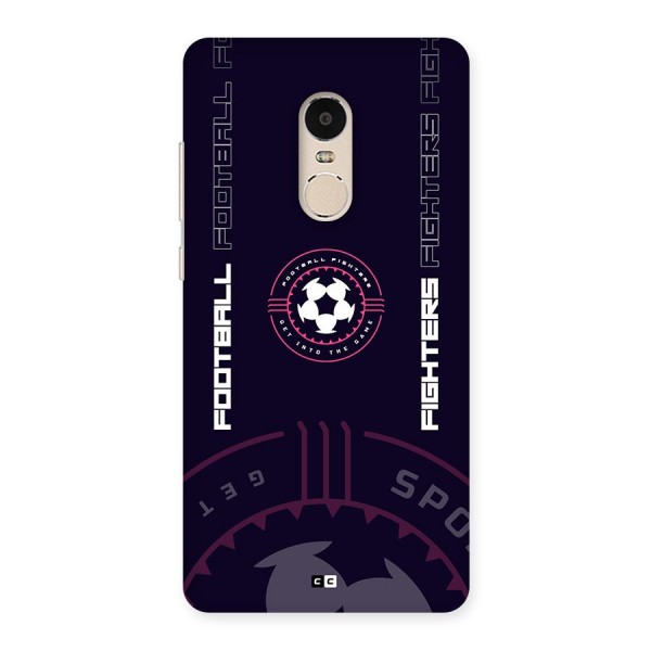 Football Fighters Back Case for Redmi Note 4