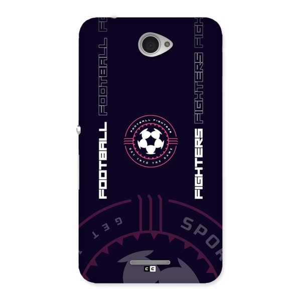 Football Fighters Back Case for Xperia E4