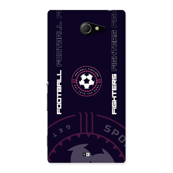 Football Fighters Back Case for Xperia M2