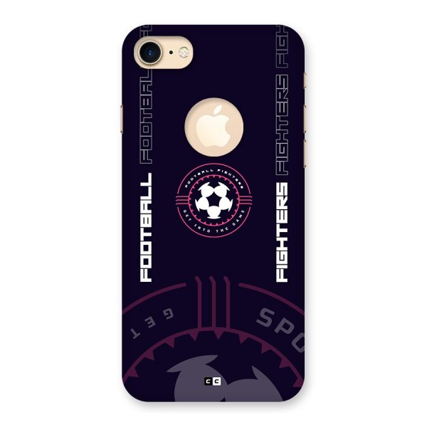 Football Fighters Back Case for iPhone 8 Logo Cut