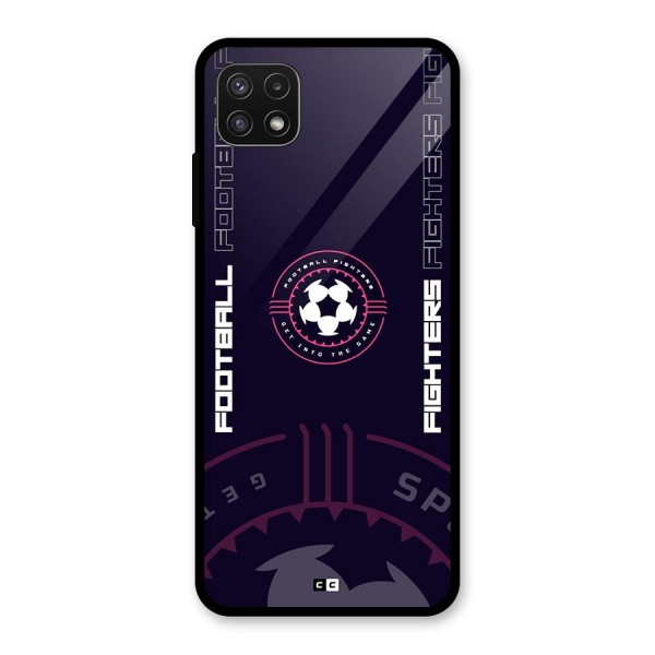 Football Fighters Glass Back Case for Galaxy A22 5G