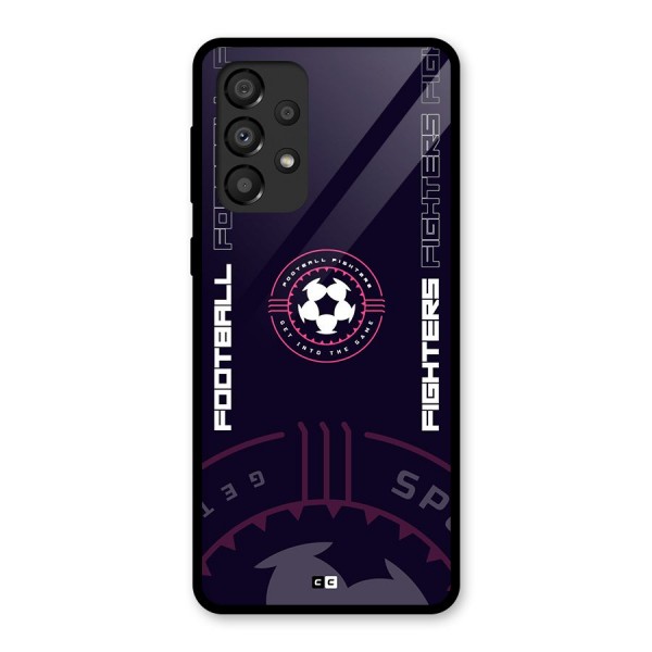 Football Fighters Glass Back Case for Galaxy A33 5G