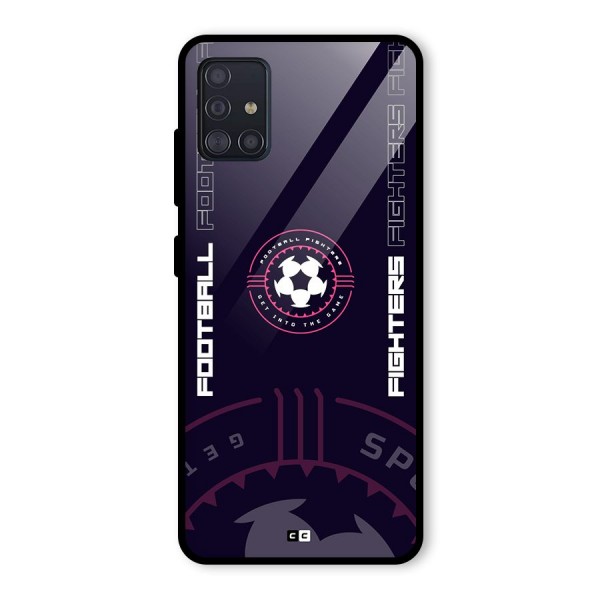 Football Fighters Glass Back Case for Galaxy A51