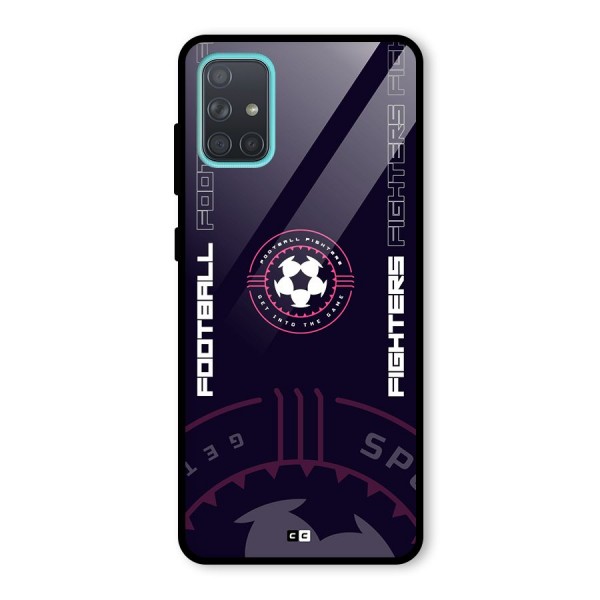 Football Fighters Glass Back Case for Galaxy A71