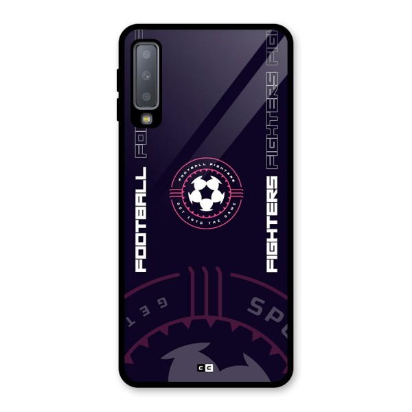 Football Fighters Glass Back Case for Galaxy A7 (2018)