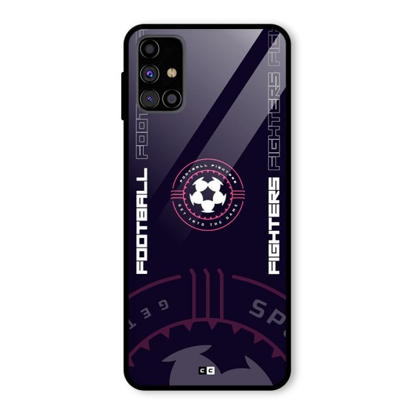 Football Fighters Glass Back Case for Galaxy M31s