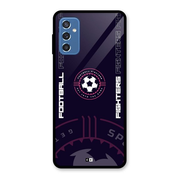 Football Fighters Glass Back Case for Galaxy M52 5G