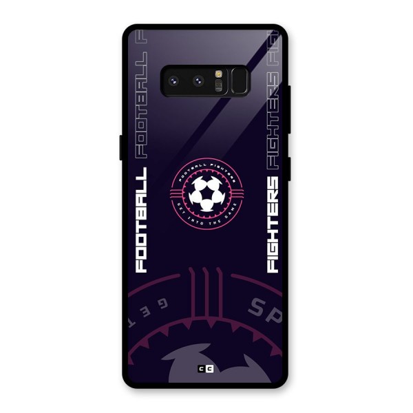 Football Fighters Glass Back Case for Galaxy Note 8