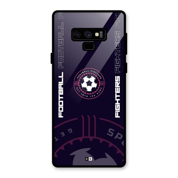 Football Fighters Glass Back Case for Galaxy Note 9