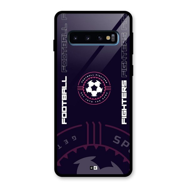 Football Fighters Glass Back Case for Galaxy S10