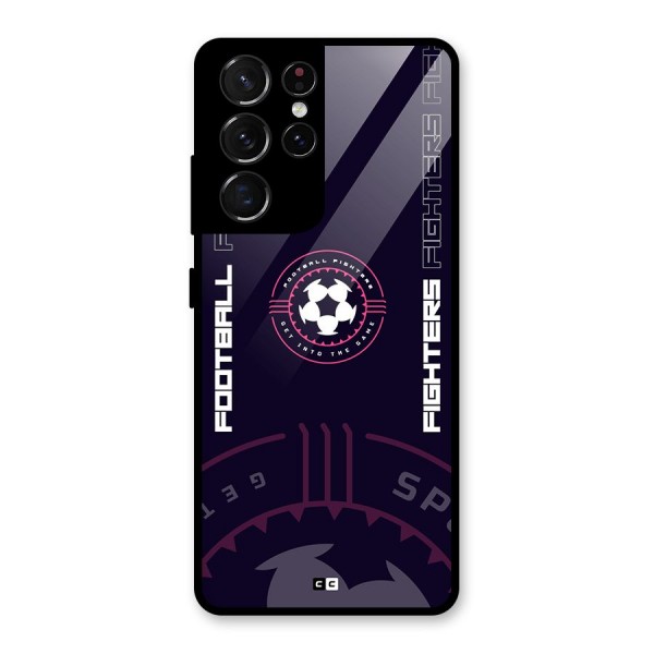 Football Fighters Glass Back Case for Galaxy S21 Ultra 5G