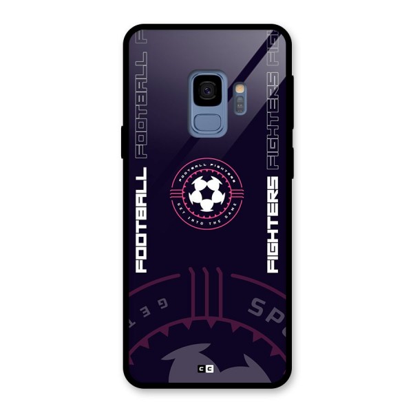 Football Fighters Glass Back Case for Galaxy S9