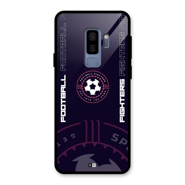 Football Fighters Glass Back Case for Galaxy S9 Plus