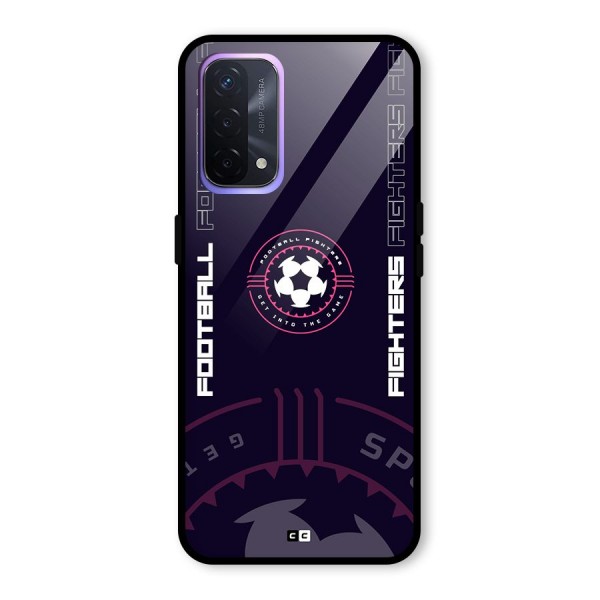 Football Fighters Glass Back Case for Oppo A74 5G