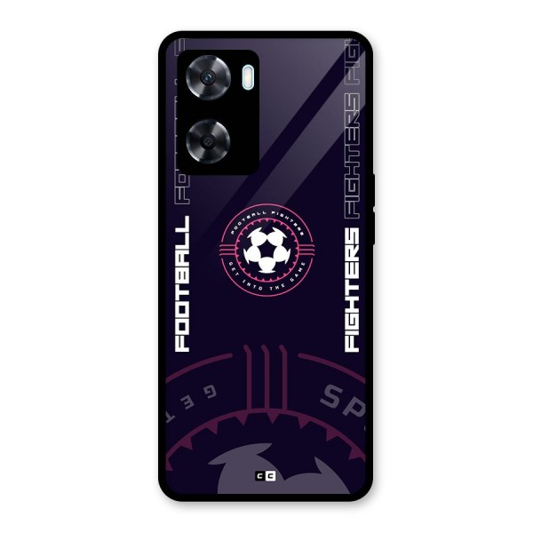 Football Fighters Glass Back Case for Oppo A77