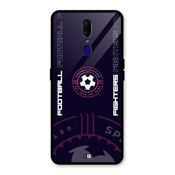 Football Fighters Glass Back Case for Oppo F11