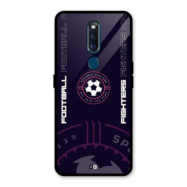 Football Fighters Glass Back Case for Oppo F11 Pro