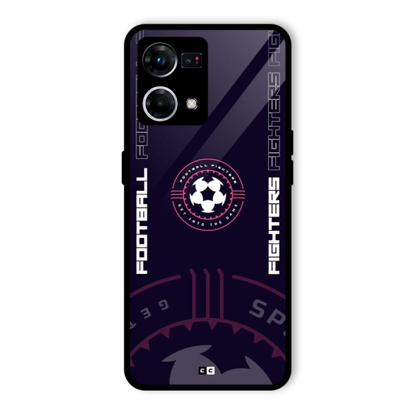 Football Fighters Glass Back Case for Oppo F21 Pro 5G