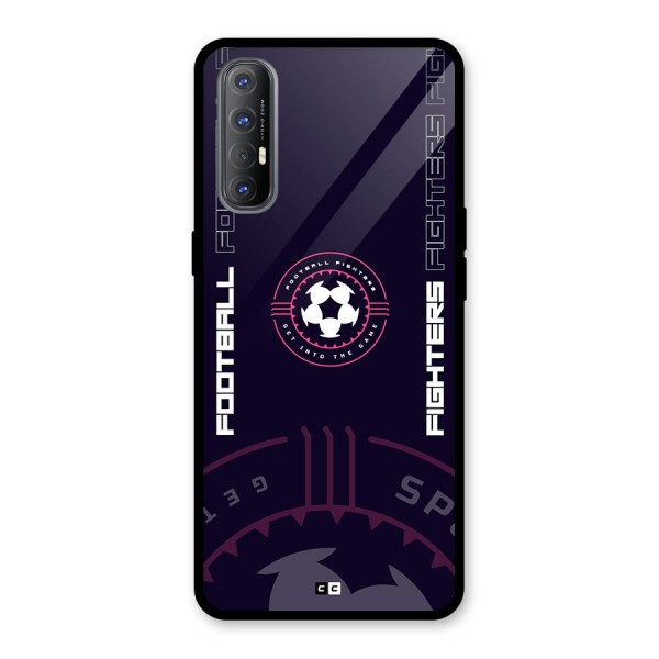 Football Fighters Glass Back Case for Oppo Reno3 Pro