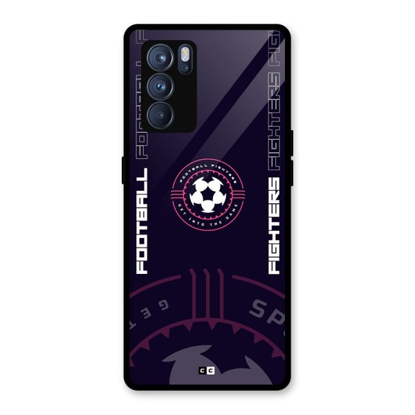 Football Fighters Glass Back Case for Oppo Reno6 Pro 5G