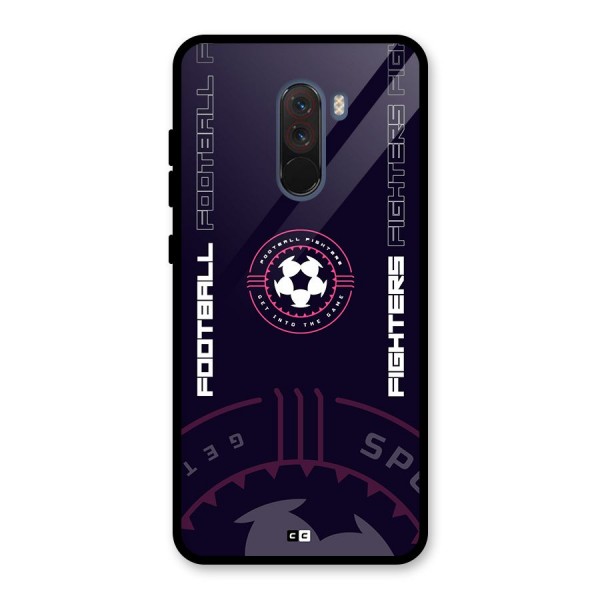 Football Fighters Glass Back Case for Poco F1