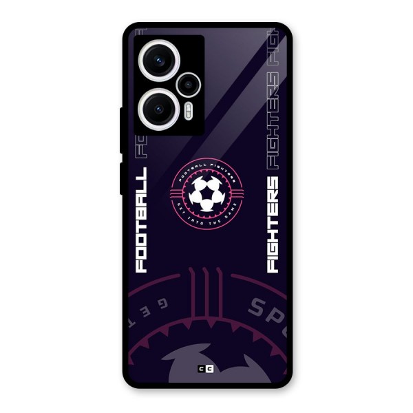 Football Fighters Glass Back Case for Poco F5