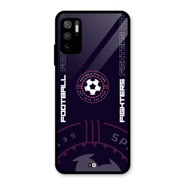 Football Fighters Glass Back Case for Poco M3 Pro 5G