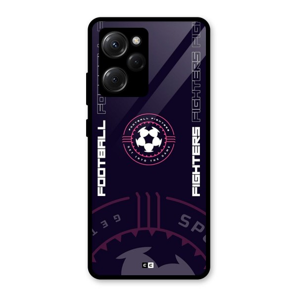 Football Fighters Glass Back Case for Poco X5 Pro