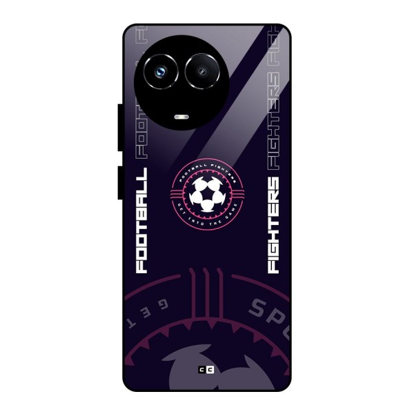 Football Fighters Glass Back Case for Realme 11X