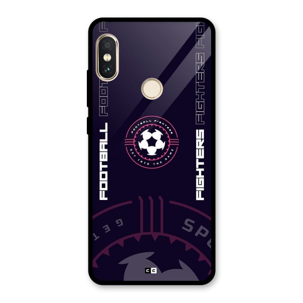 Football Fighters Glass Back Case for Redmi Note 5 Pro