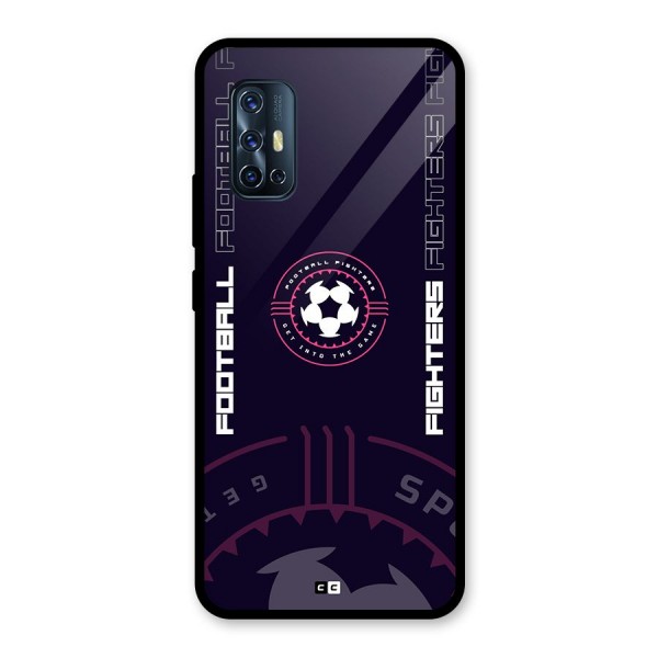 Football Fighters Glass Back Case for Vivo V17