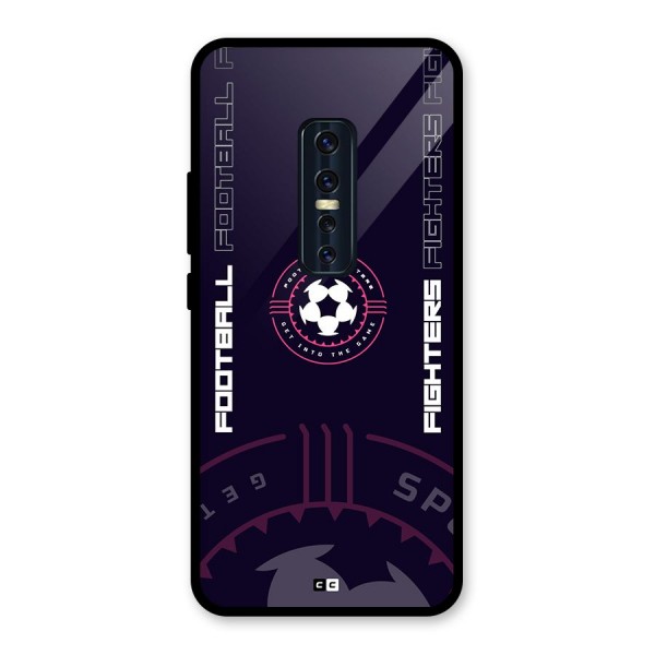 Football Fighters Glass Back Case for Vivo V17 Pro