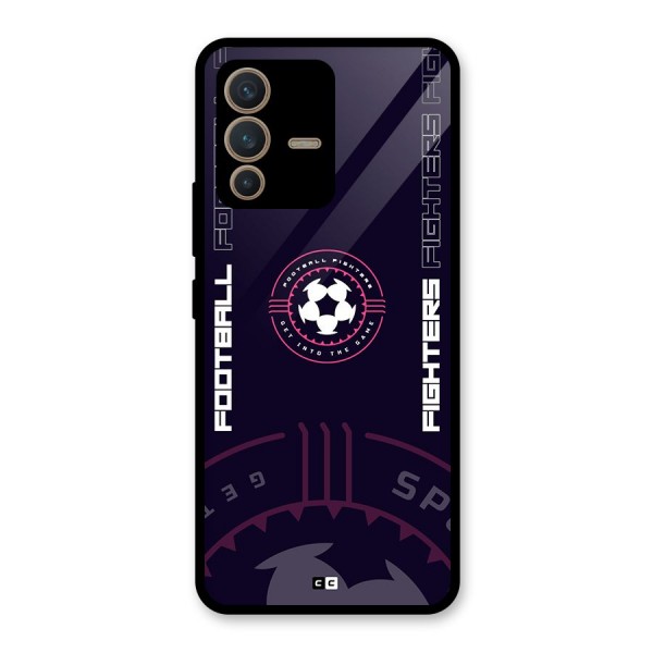 Football Fighters Glass Back Case for Vivo V23 5G