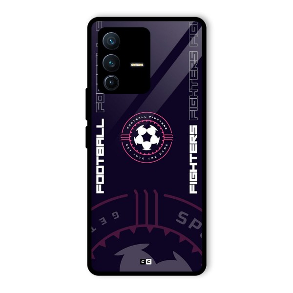 Football Fighters Glass Back Case for Vivo V23 Pro