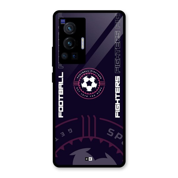 Football Fighters Glass Back Case for Vivo X70 Pro