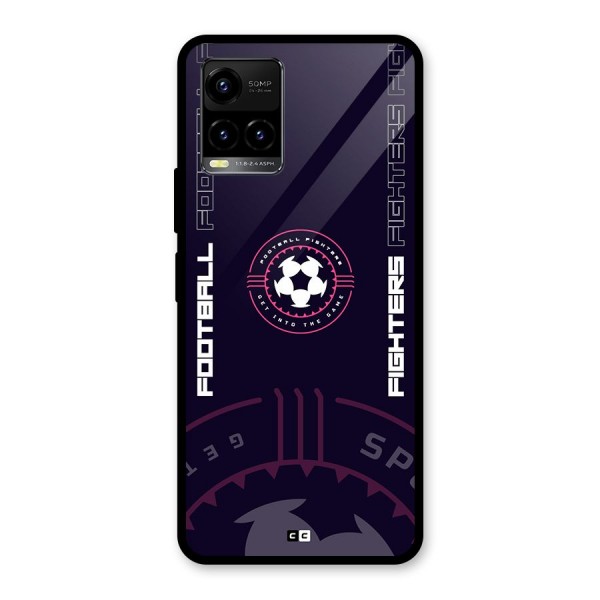 Football Fighters Glass Back Case for Vivo Y21A