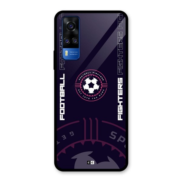 Football Fighters Glass Back Case for Vivo Y51