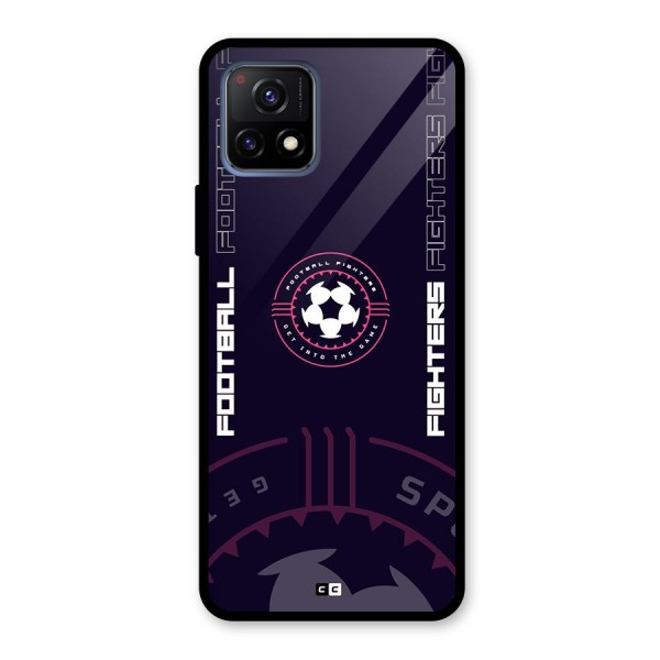 Football Fighters Glass Back Case for Vivo Y72 5G