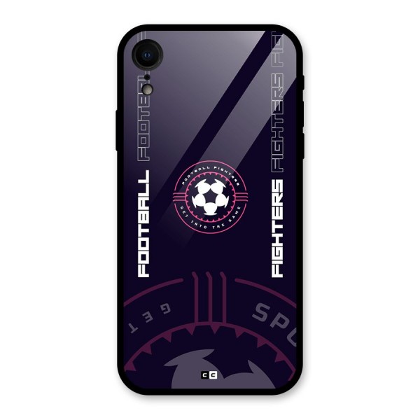 Football Fighters Glass Back Case for iPhone XR