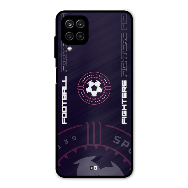 Football Fighters Metal Back Case for Galaxy A12