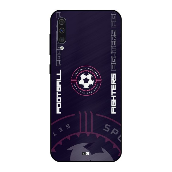 Football Fighters Metal Back Case for Galaxy A30s