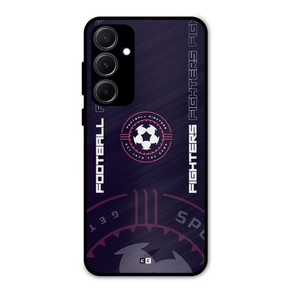 Football Fighters Metal Back Case for Galaxy A35