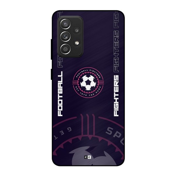 Football Fighters Metal Back Case for Galaxy A52s 5G