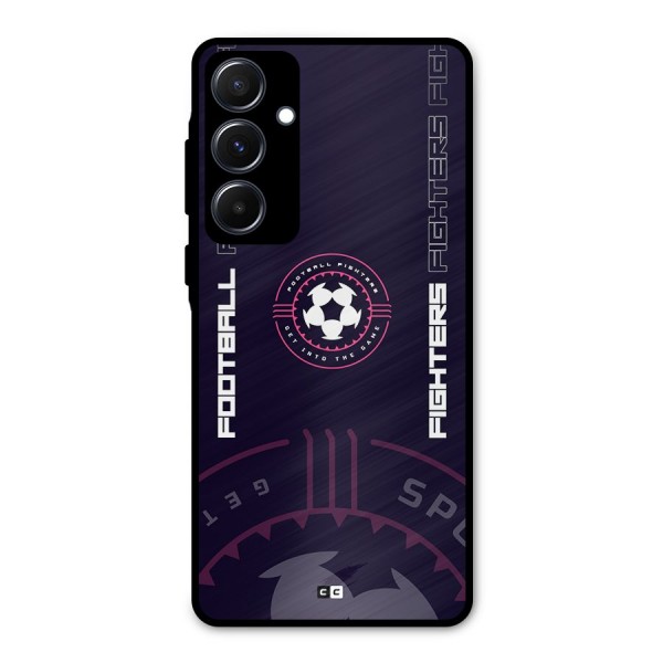 Football Fighters Metal Back Case for Galaxy A55